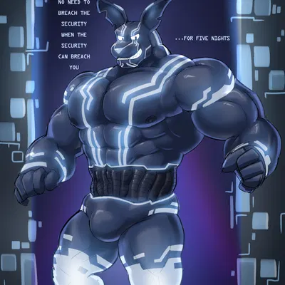 mxes (fnaf) (five nights at freddy's, five nights at freddy's: security breach) created by glaucablitz