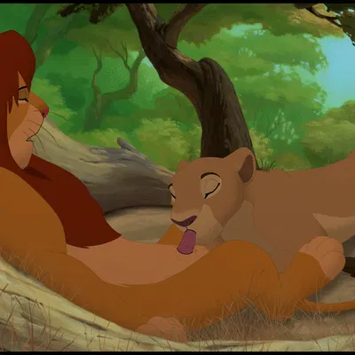 nala (the lion king), simba (the lion king) (disney, the lion king) created by kaion