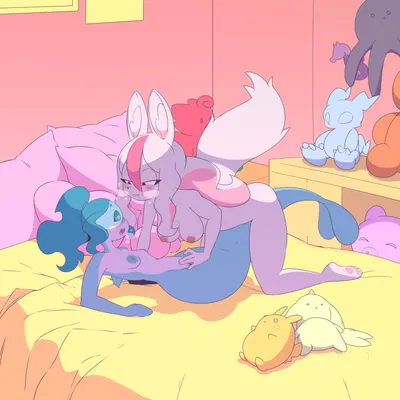 nazuna hiwatashi, nina flip (bandai namco, brand new animal) created by burundanga