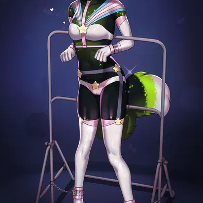 neon (the furry ninja) created by arh