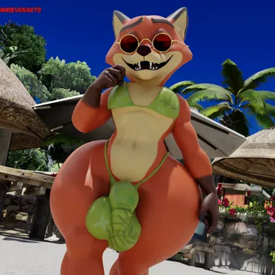 nick wilde (disney, zootopia) created by camseven