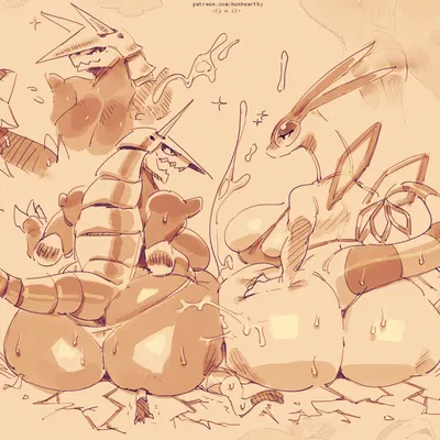 nintendo, pokemon created by honhearthy