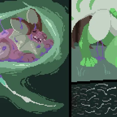 nintendo, pokemon created by mustard (welcometothevoid)