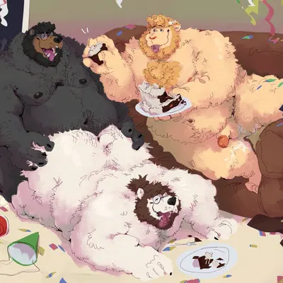 oliver baaple, pea soup, steve jovonovich created by chuchowriggle