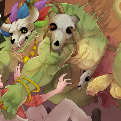 painter (terraria), witch doctor (terraria) (terraria) created by andrefil360