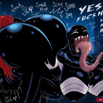 peter parker, she-venom, spider-man (character) (marvel, spider-man (series)) created by ameizinglewds
