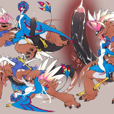 phi (nyctibius), rezeki (yokonev) (nintendo, pokemon) created by noronori