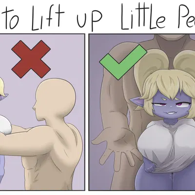 poppy (lol) (how to talk to short people, league of legends) created by digeldickerson