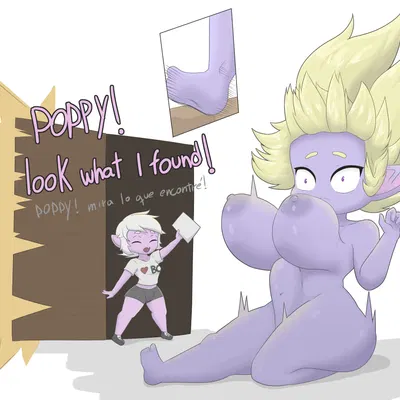 poppy (lol), tristana (lol) (league of legends, riot games) created by digeldickerson