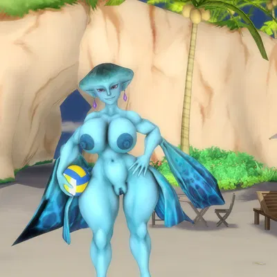 princess ruto (nintendo, ocarina of time) created by sonicthebitch