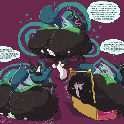 queen chrysalis (mlp) (friendship is magic, hasbro) created by gulpspooky