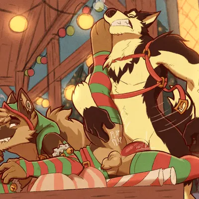 raiu armstrong (christmas) created by eyeball6300 (chiv)