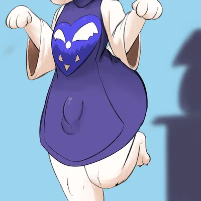 ralsei (deltarune, patreon) created by froogg