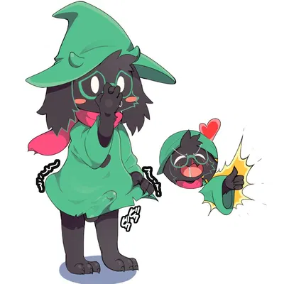 ralsei (deltarune, undertale (series)) created by ouka