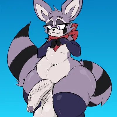 rambley raccoon (indigo park) created by super pretendo