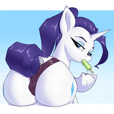 rarity (mlp) (friendship is magic, hasbro) created by aquaticvibes