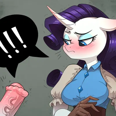 rarity (mlp) (friendship is magic, hasbro) created by chrysalisdraws