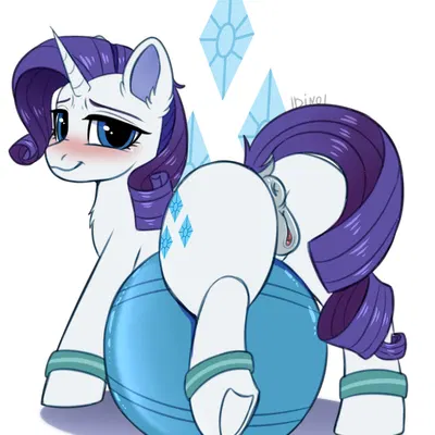 rarity (mlp) (friendship is magic, hasbro) created by dinoalpaka