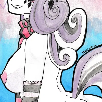 rarity (mlp) (friendship is magic, hasbro) created by spoilla