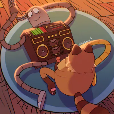 rascal (robot dreams), robot (robot dreams) (robot dreams) created by fazbeast