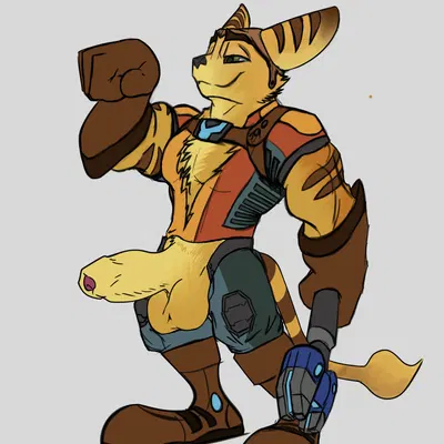 ratchet (ratchet and clank) (ratchet and clank, sony corporation) created by riece ranchoa