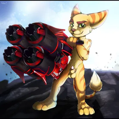 ratchet (ratchet and clank) (ratchet and clank, sony corporation) created by tai l rodriguez