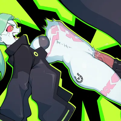 rebecca (cyberpunk edgerunners) (cyberpunk edgerunners) created by notkadraw