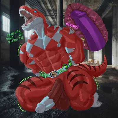 red ranger (mighty morphin power rangers, power rangers) created by tiburalgo