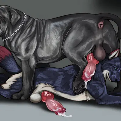 rex (kingmastiff30), winston (draconicthistle) created by jetraraven