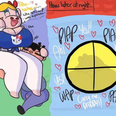 rilla (animal crossing), villager (animal crossing) (animal crossing, instant loss 2koma) created by klutzatdusk