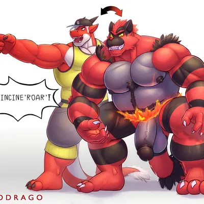 roar (primodrago) (mythology, nintendo) created by primodrago