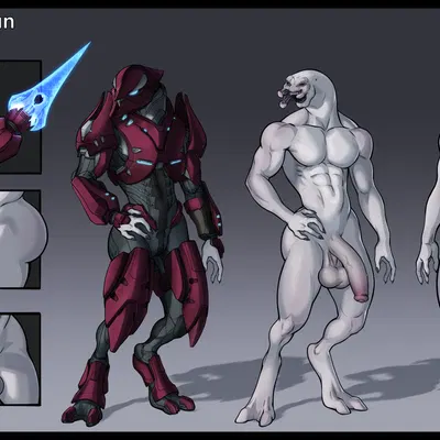 rokh 'zavaruun (halo (series), microsoft) created by interstellarmachine