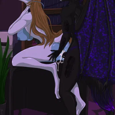 ronan wolf (ronanthewingedwolf), serene (tkillerelite) (mythology) created by sethraven4