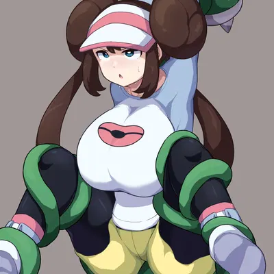 rosa (pokemon) (nintendo, pokemon) created by okra sticky