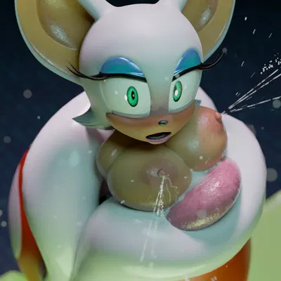 rouge the bat (mario bros, nintendo) created by twistedsick