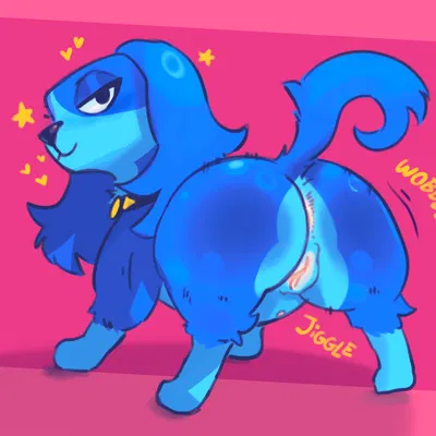 ruff ruff blue (ruff ruff danger dogs) created by echochamber