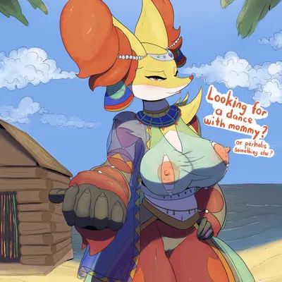 sacred style delphox (nintendo, pokemon) created by vexyfursure