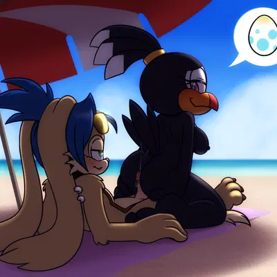 sahara (hyoumaru), yuki (cabstercabby) (sega, sonic the hedgehog (series)) created by hyoumaru