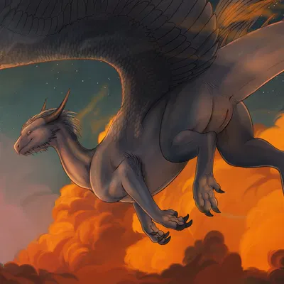 saphira (inheritance cycle, mythology) created by moonski