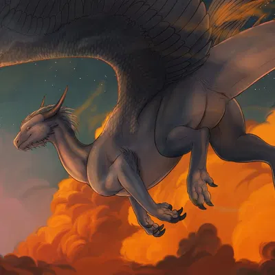 saphira (inheritance cycle, mythology) created by moonski