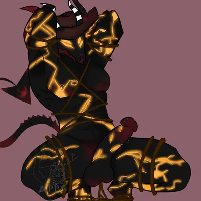 satan (helluva boss) (hellaverse, helluva boss) created by uppy manguito