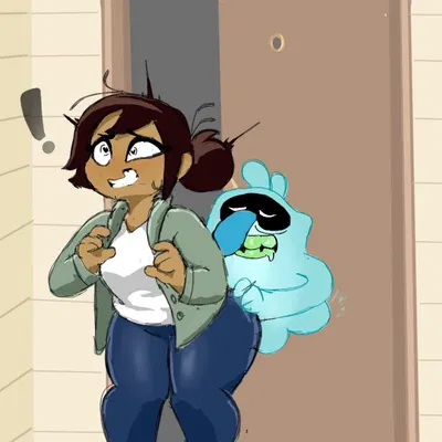 scratch (tgamm), sharon mcgee (disney, the ghost and molly mcgee) created by baecohn