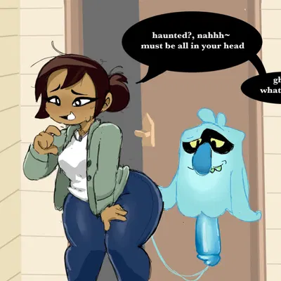 scratch (tgamm), sharon mcgee (disney, the ghost and molly mcgee) created by baecohn