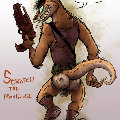 scratch the mongoose (sally and the stompers) created by jwbalsley