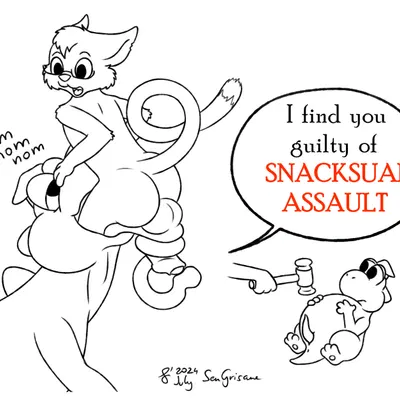 sen grisane (character), snackcat (mario bros, nintendo) created by sen grisane (artist)