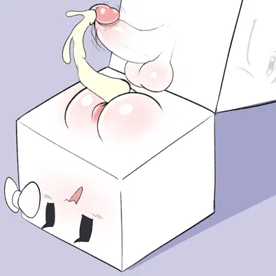 sexy cube (roblox man face) created by dizzytizzy