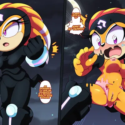 shade the echidna (sega, sonic chronicles: the dark brotherhood) created by euf-dreamer