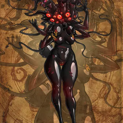 shub-niggurath (h.p. lovecraft) (cthulhu mythos, h. p. lovecraft) created by machinewithsoul