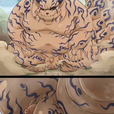 shukaku (naruto) created by 96panda