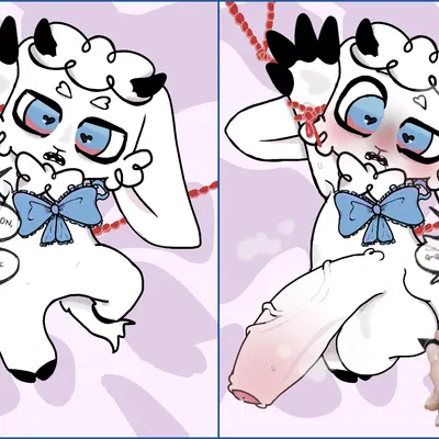 simeon le petit mouton (instant loss 2koma, vtuber) created by bespectacled